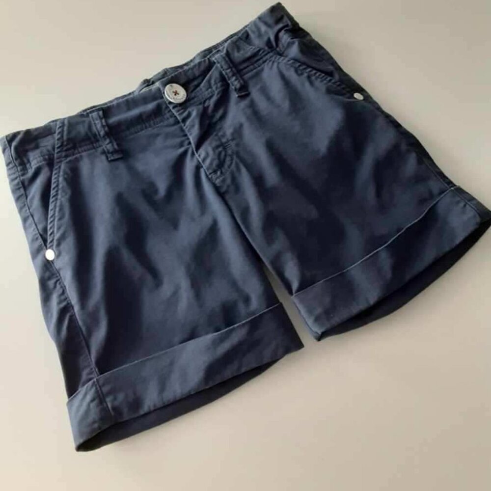 BOGNER Navy Blue Cotton Shorts girls size 30 - made in Italy